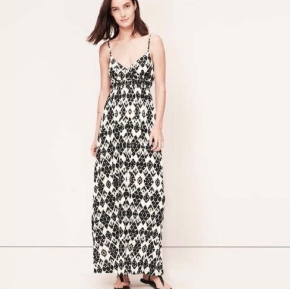 LOFT Ikat Maxi Dress XXSP